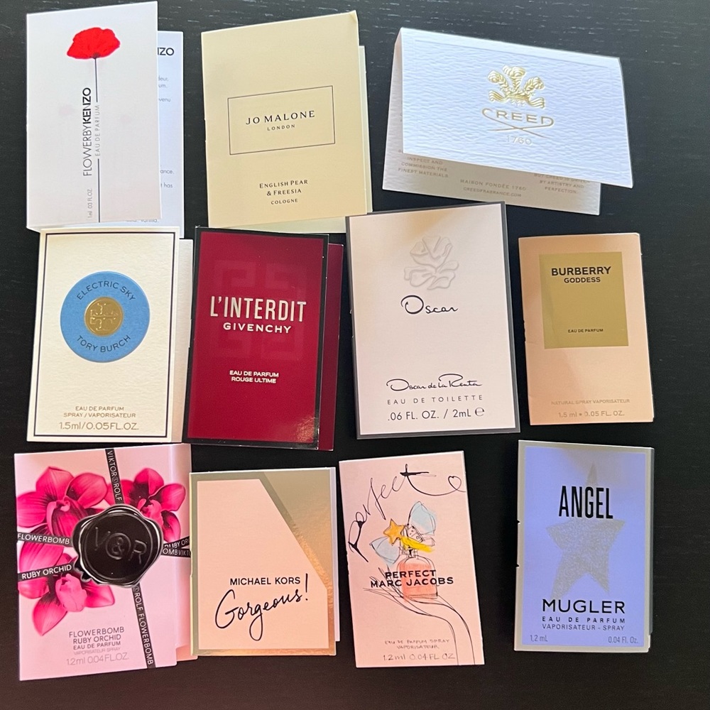 X11 samples women kors creed kenzo oscar givenchy marc jacobs tory burch